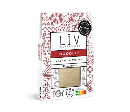 Lïv Happy Food - Noodles konjac & avoine