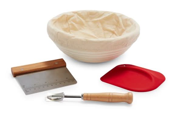 Sur La Table Bread Making Kit White 10"x12"