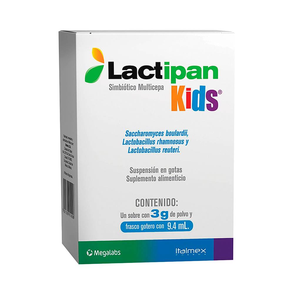 Italmex · Lactipan kids suplemento alimenticio (12 g)