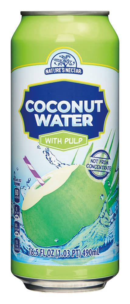 Nature's Nectar Coconut Water With Pulp (16.5 fl oz)