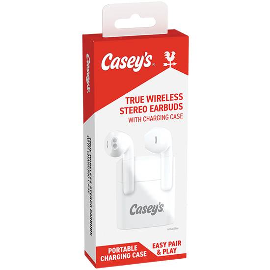Casey's Wireless Earbuds With Charging Case