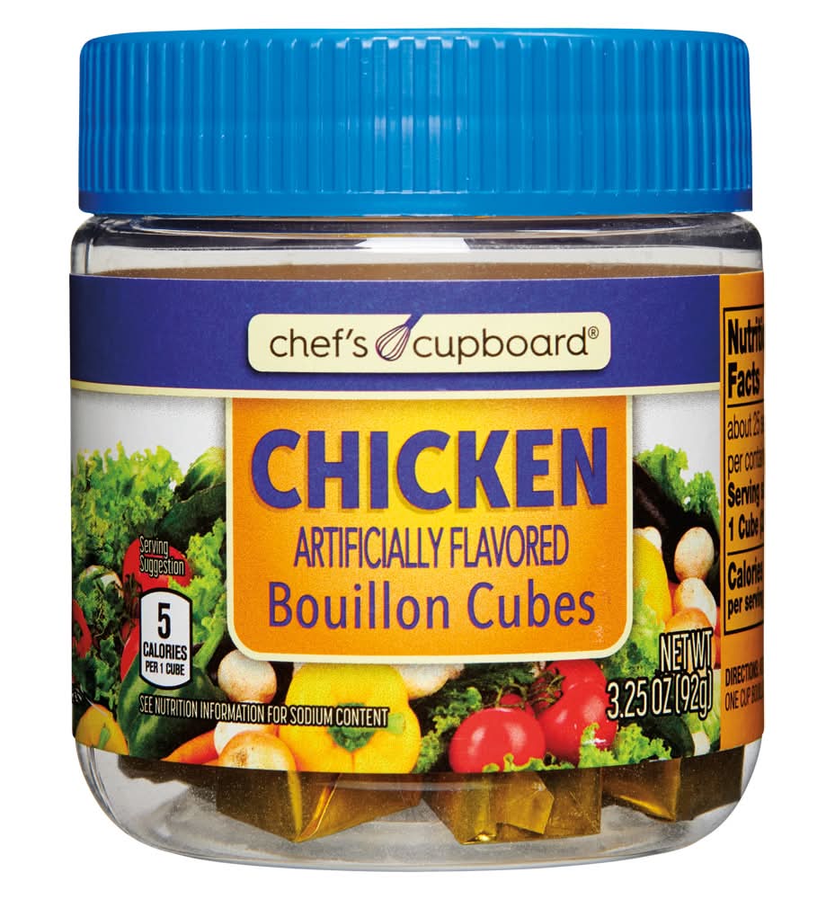 Chef's Cupboard Bouillon Cubes, Chicken (3.25 oz)
