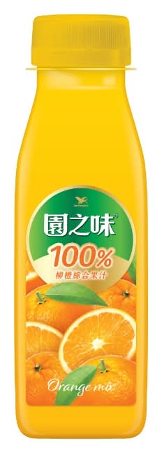 園之味100%柳橙綜合果汁400Ml