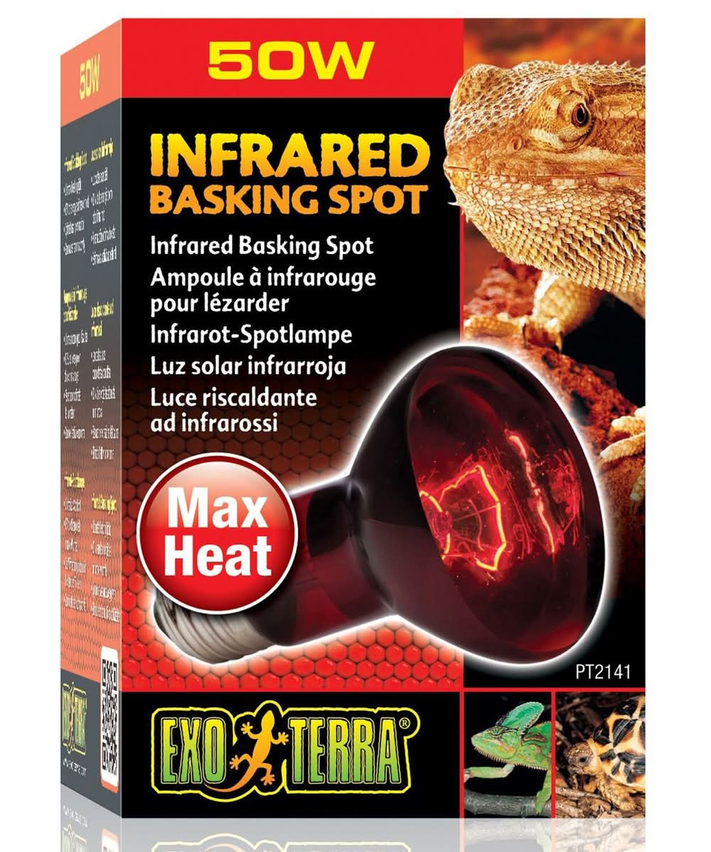 Exo Terra Infrared Basking R20 Bulb, 50 W