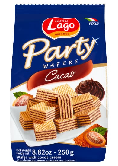 Gastone Lago Cocoa, Party Wafers (250g)