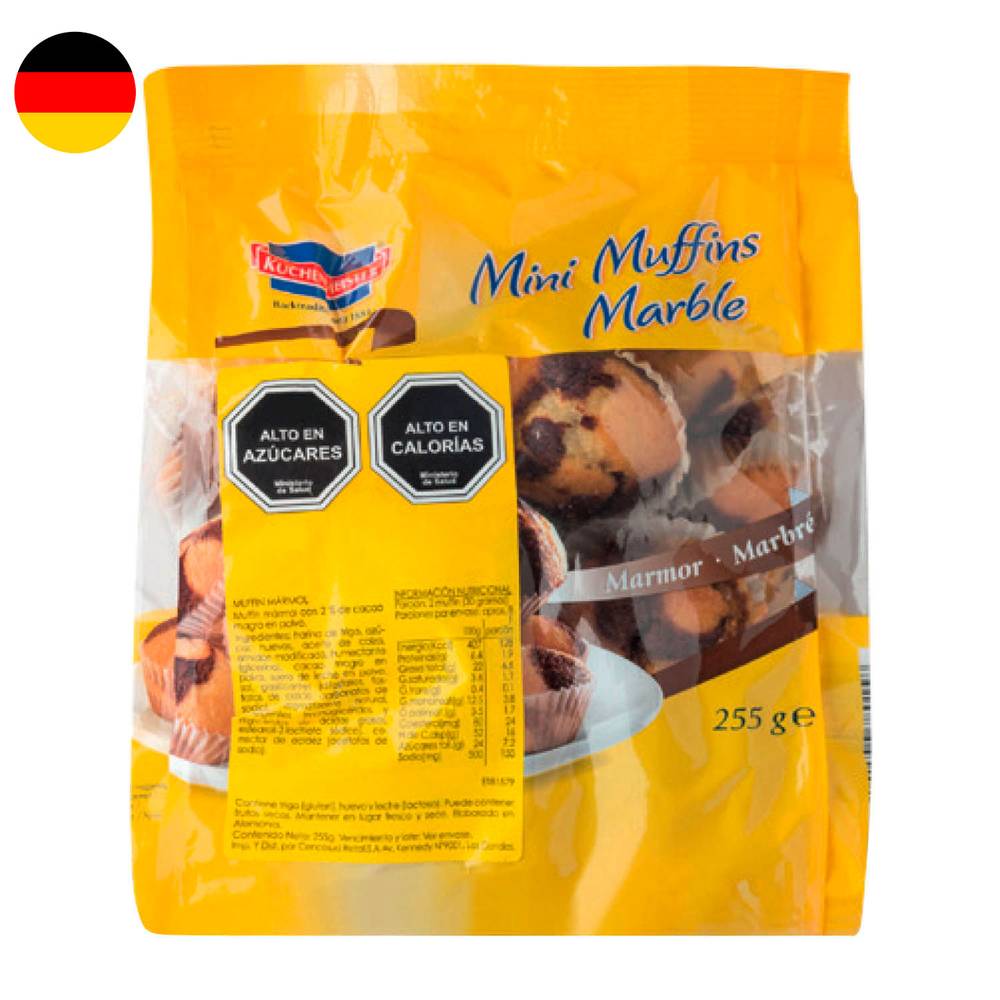 KuchenMeister · Mini muffins sabor mármol (225 g)