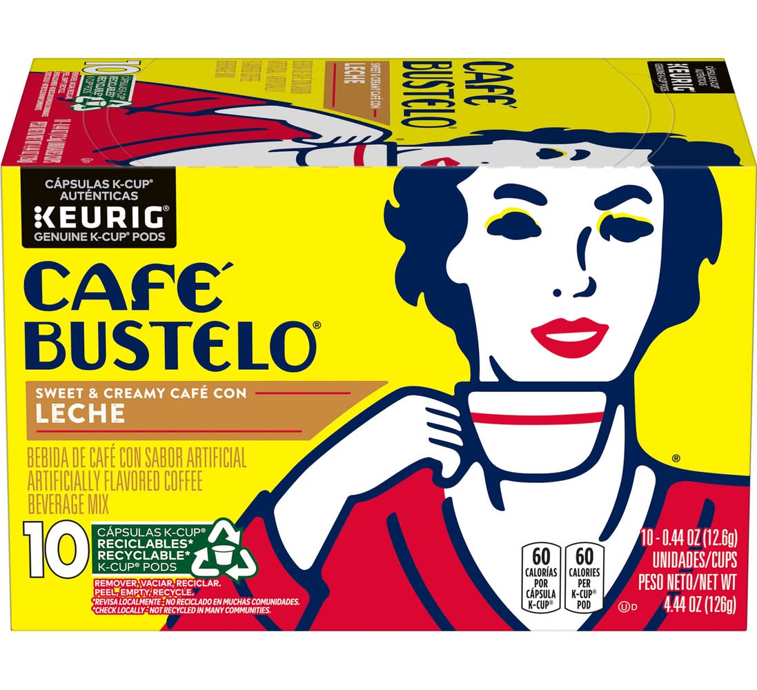 Café Bustelo Coffee With Milk Mix (4.5 oz, 10 ct)