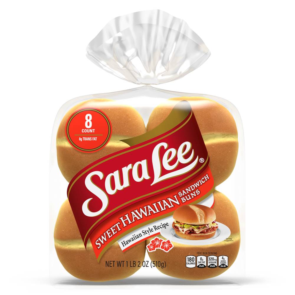 Sara Lee Sweet Hawaiian Sandwich Bun (1.14 lbs)