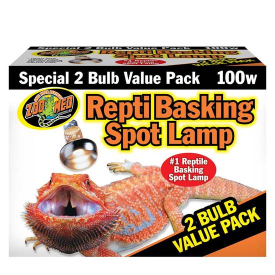 Zoo Med Reptile Value Pack Basking Spot Lamp (Size: 100W)