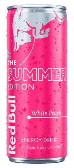 Red Bull White Peach, The Summer Edition Energy Drink (250ml)