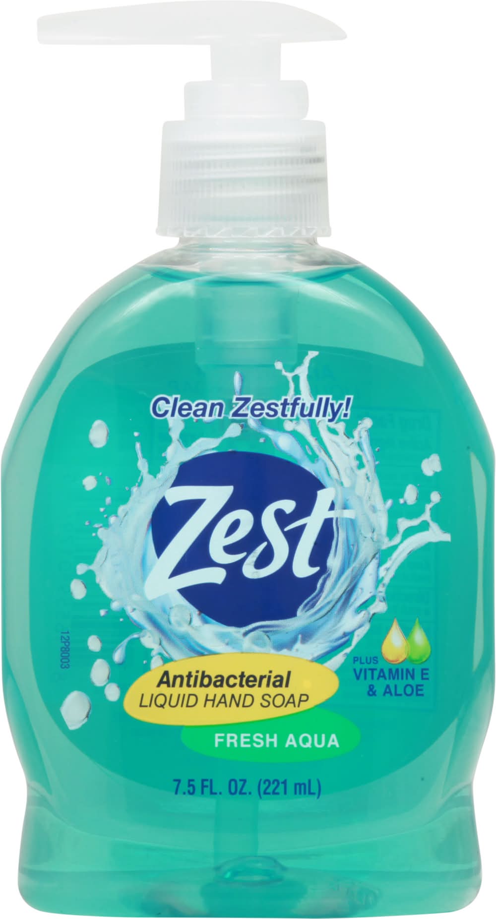 Zest Fresh Aqua Antibacterial Liquid Hand Soap (7.5 fl oz)