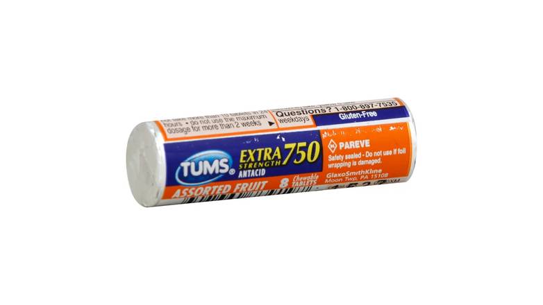 Tums Extra Strength Heartburn Relief Chewable Antacid Tablets