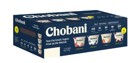 Chobani Variety Pack - 16 ct (1X16|1 Unit per Case)