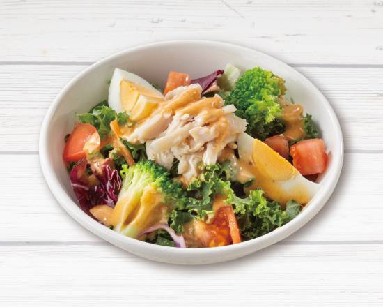 蒸し鶏とケールのサラダ(S) Steamed Chicken and Kale Salad (S)