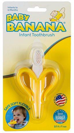 Baby Banana Teething Infants Toothbrush (40 g)