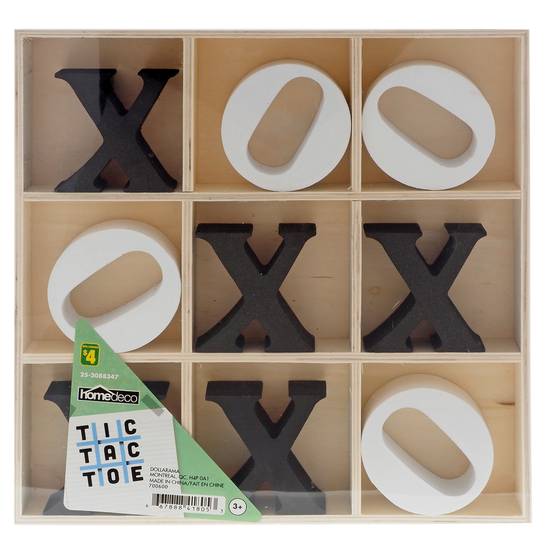 # Wooden Tic Tac Toe Game (##)