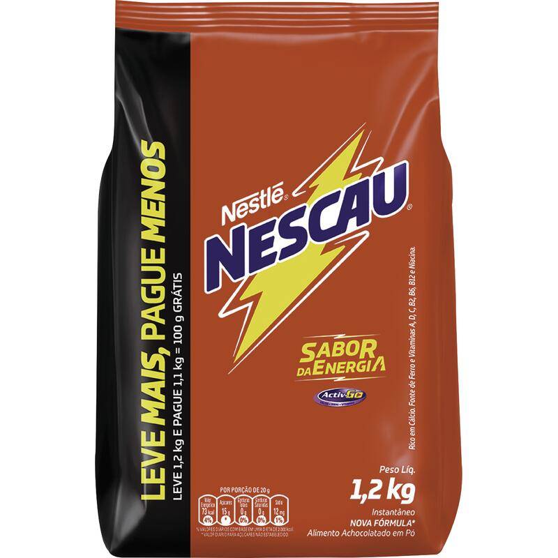 Nestlé achocolatado em pó nescau (1,2 kg)