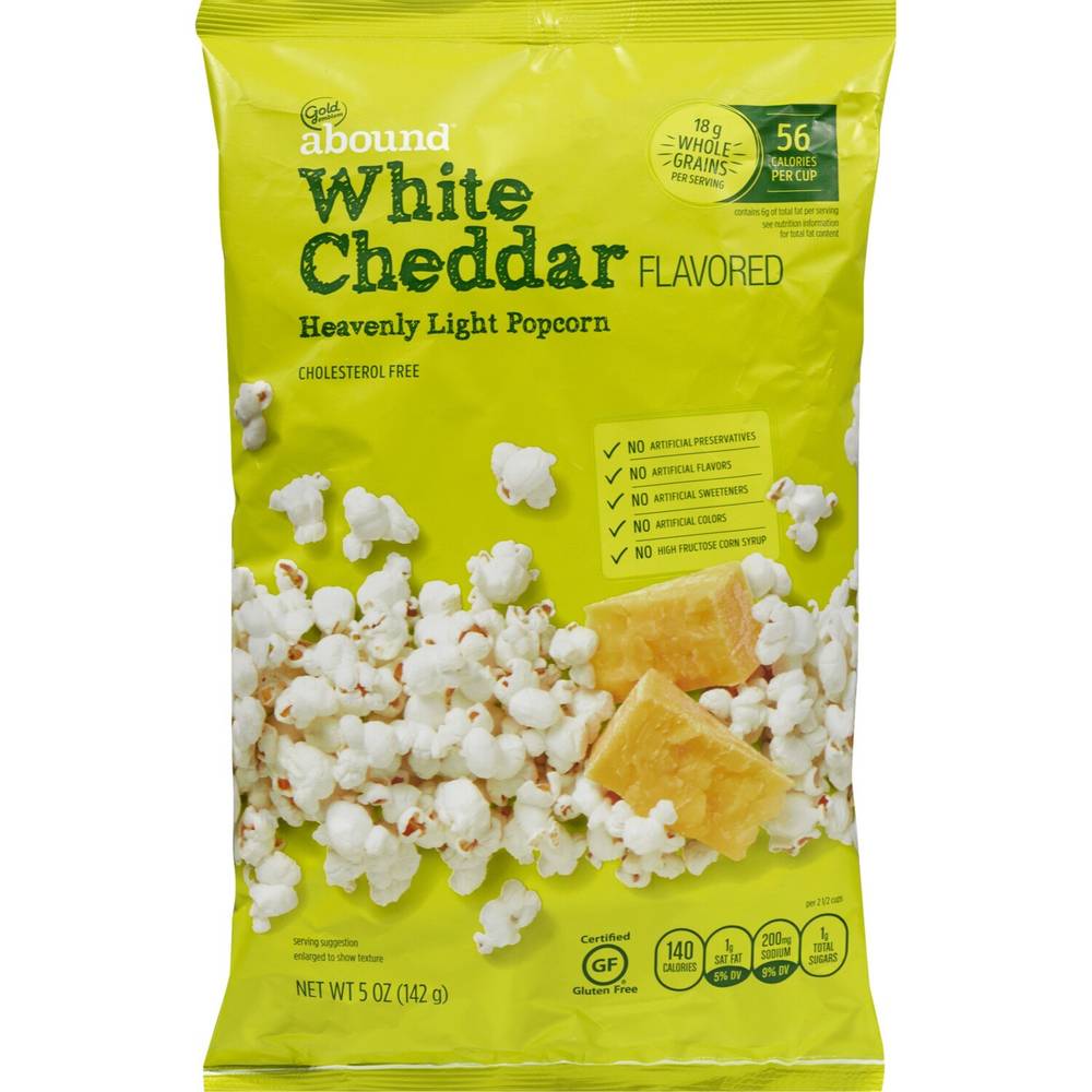 Gold Emblem Abound White Cheddar Heavenly Light Popcorn, 5 oz