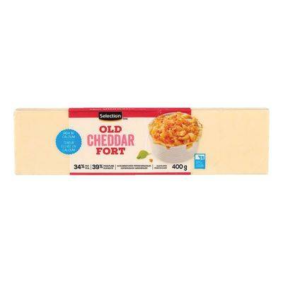 Selection fromage cheddar fort - old cheddar cheese