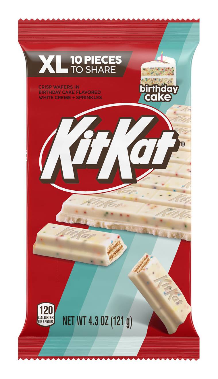 KitKat Extra Large Candy Bar, Birthday Cake (4.3 oz)