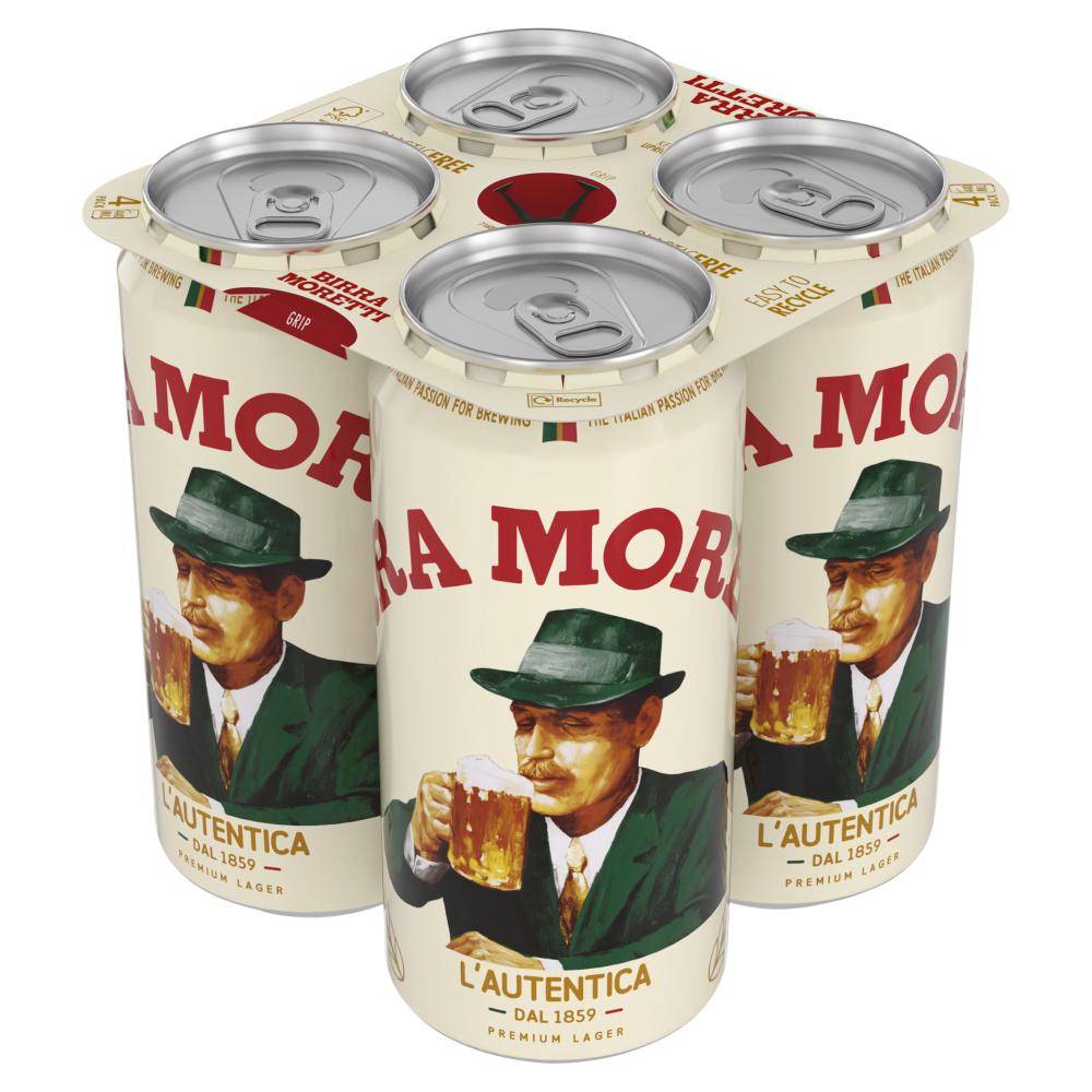 Birra Moretti Can 4x440ml