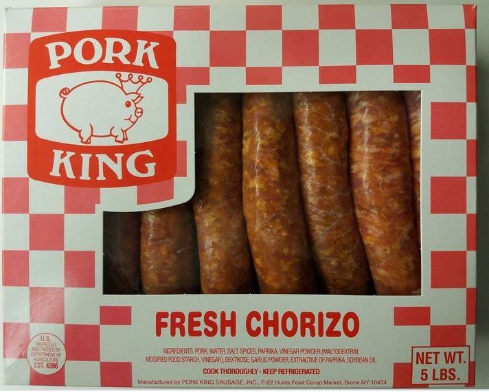 Pork King - Chorizo Sausage - 5 lbs