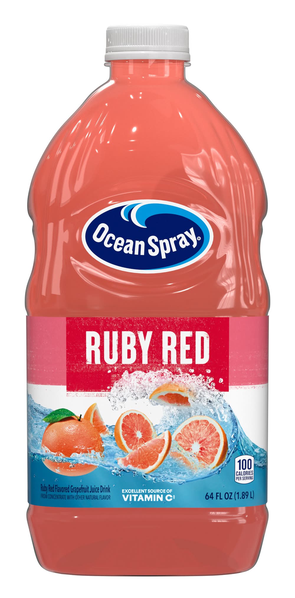 Ocean Spray Grapefruit Juice Drink, Ruby Red (64 fl oz)