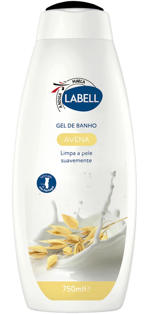 Labell - Gel de Banho Aveia, 750 ml