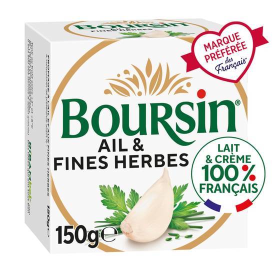 Boursin - Fromage à tartiner fines herbes (ail)
