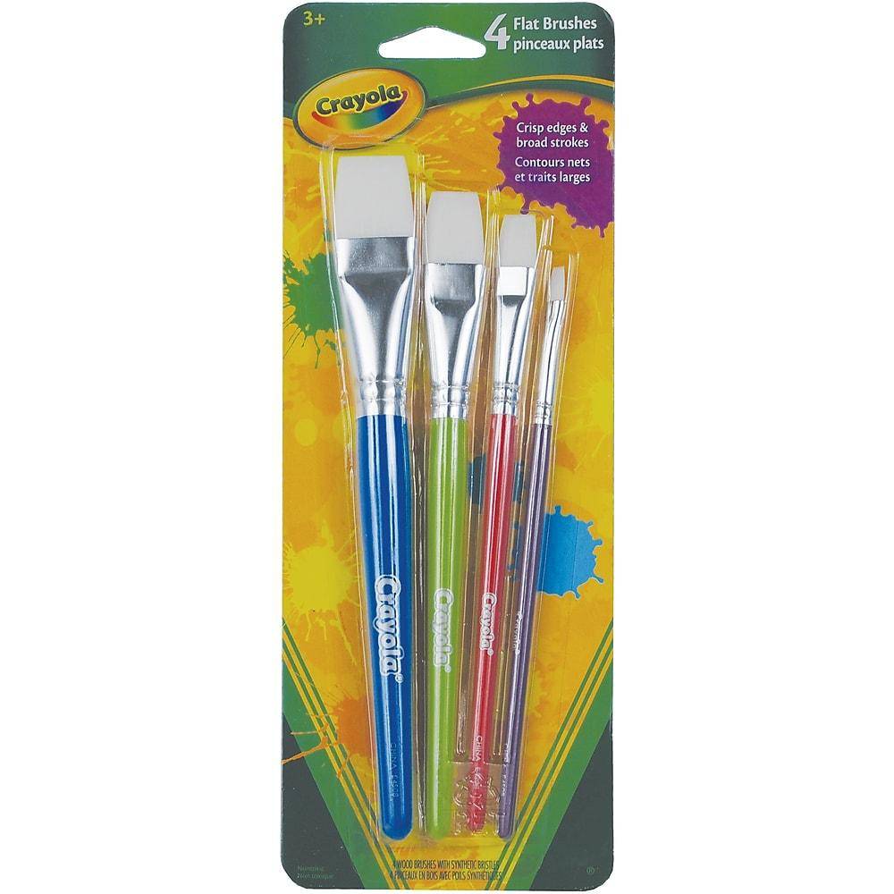 Crayola Flat Paint Brushes