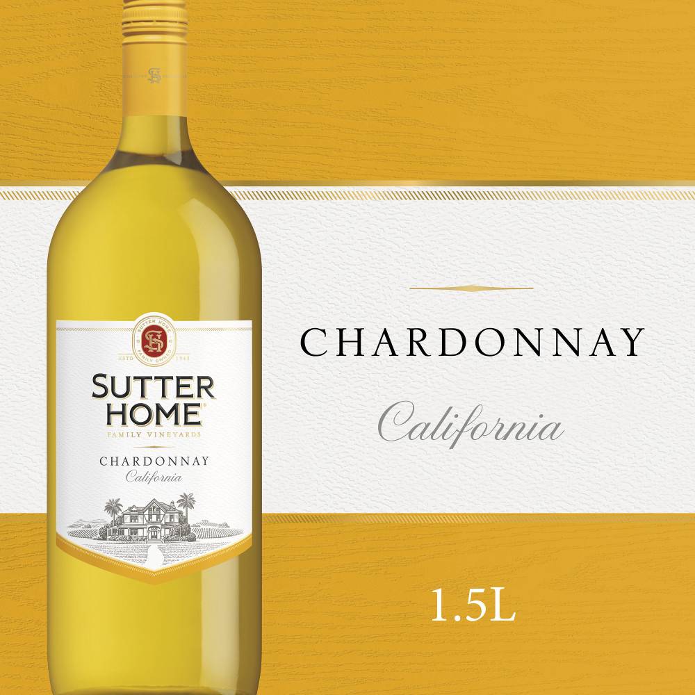 Sutter Home Chardonnay California Wine (1.5 L)