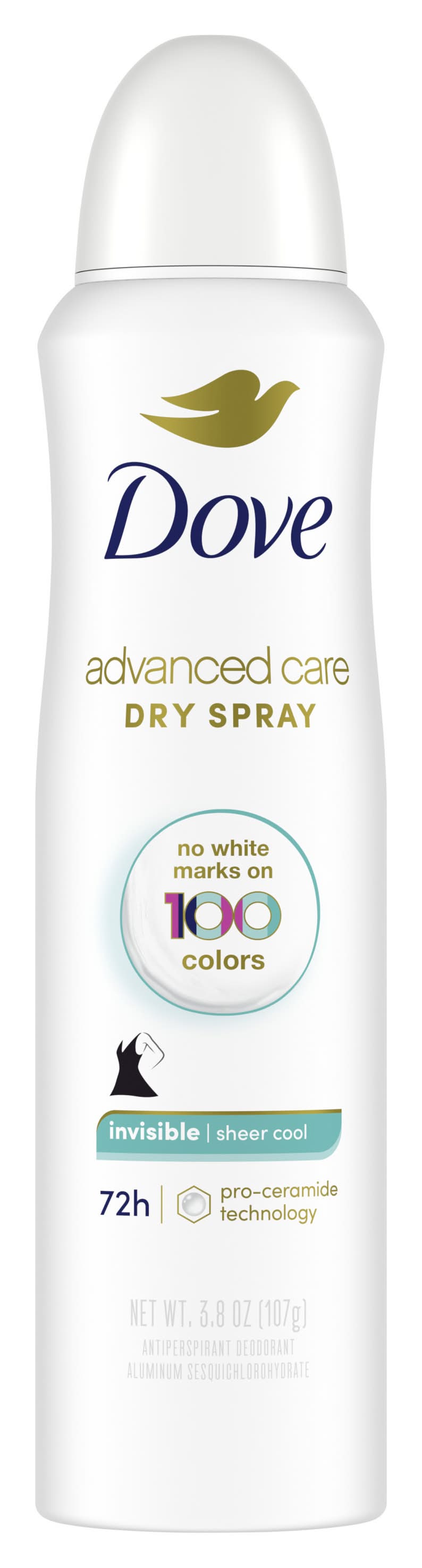 Dove Sheer Cool Invisible Dry Spray Antiperspirant Deodorant (3.8 oz)