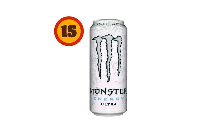 Monster Energy Ultra White