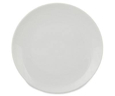 White Ceramic Coupe Side Plate, (7.5")
