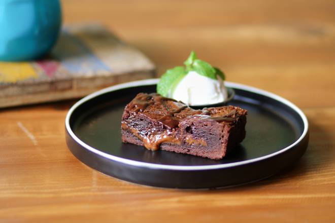 Salted Caramel Brownie