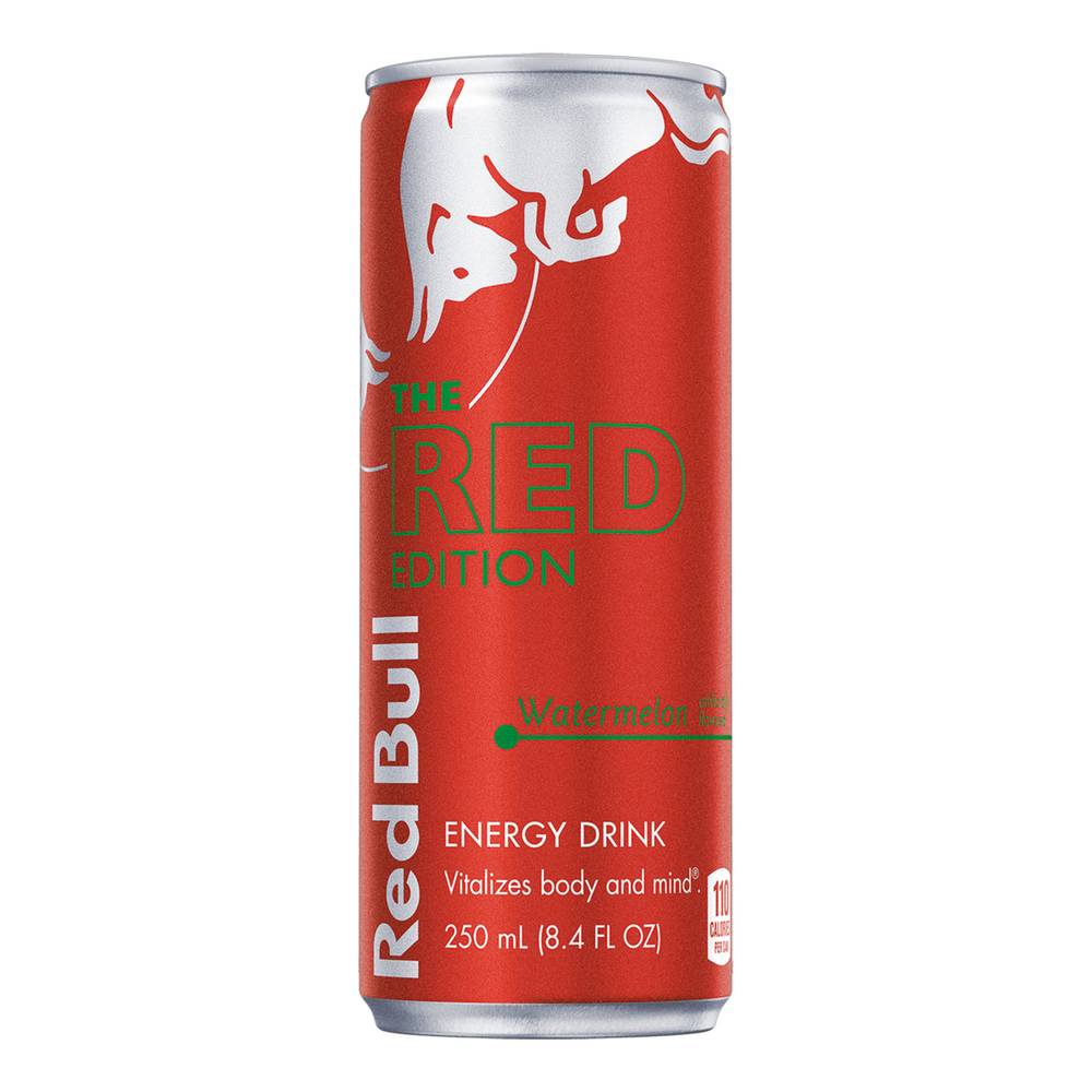 Red Bull The Red Edition Energy Drink, Watermelon (8.4 fl oz)