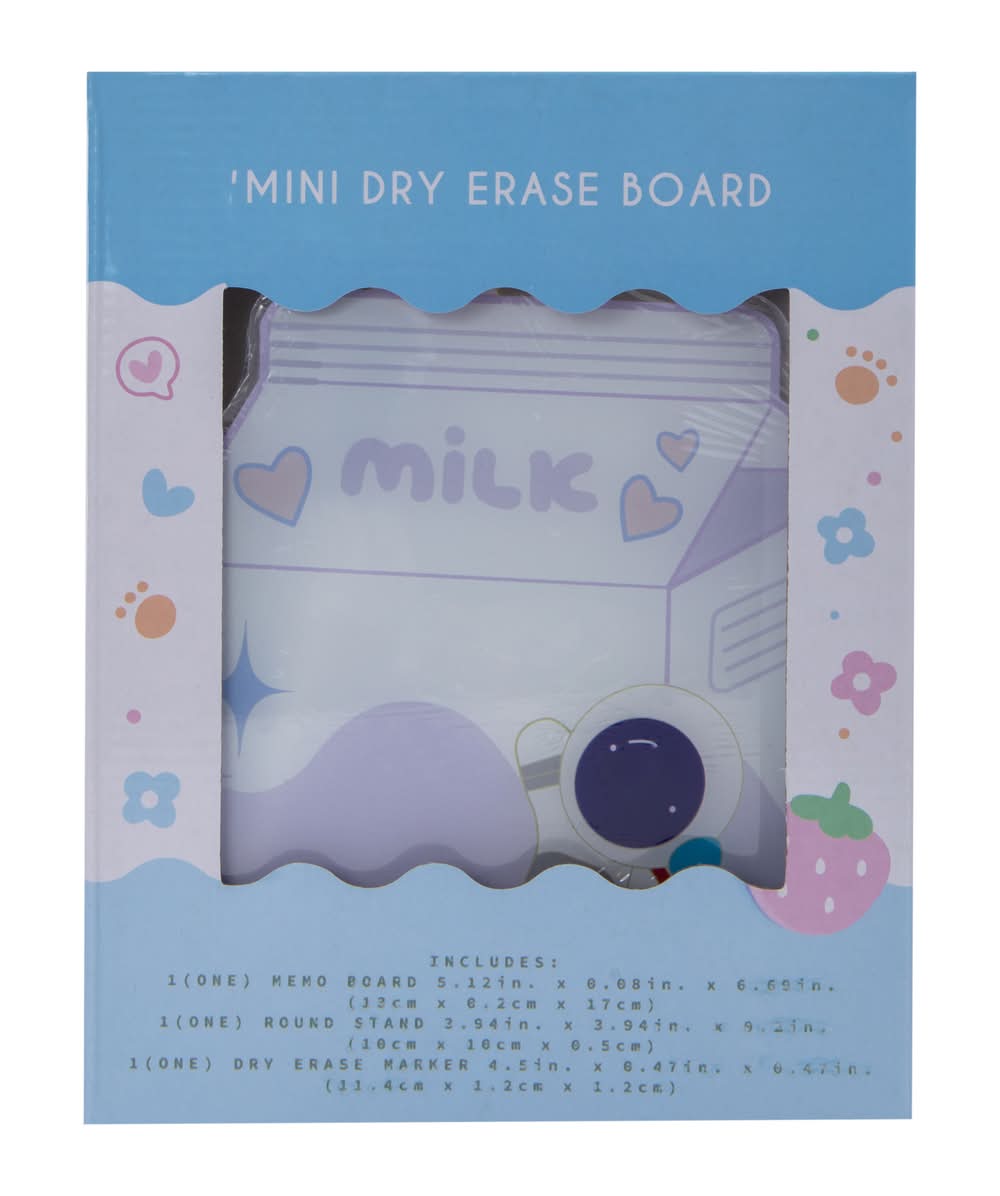 Mini Kawaii Dry Erase Board 4.92in x 6.69in Space
