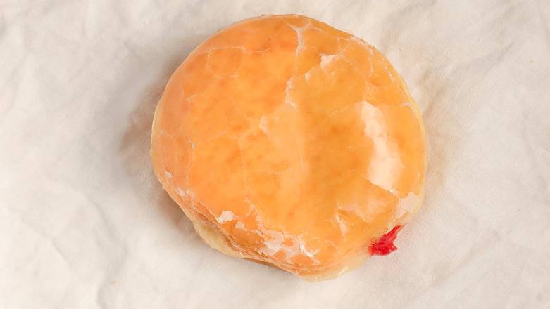 Raspberry Filled Donut