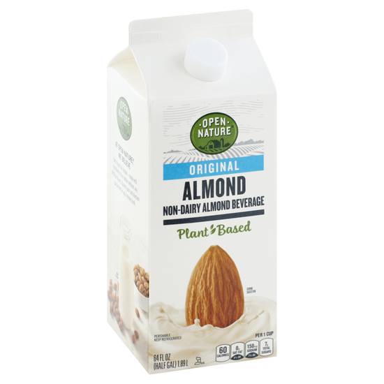 Open Nature Non-Dairy Original Almond Beverage (64 fl oz)