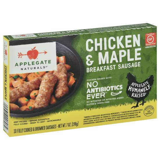 Applegate Naturals Chicken & Maple Breakfast Sausage ( 10 ct )