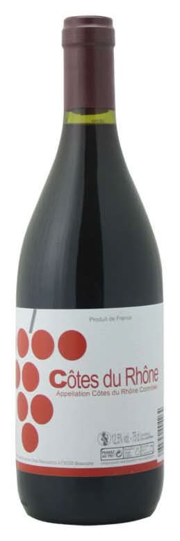 Côtes Du Rhône - Vin rouge (750ml)