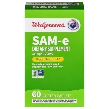 Walgreens Sam-E Double Strength 400 mg Coated Caplets