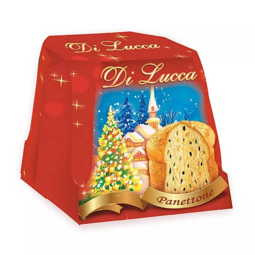 Di lucca panettone com frutas cristalizadas (400g)