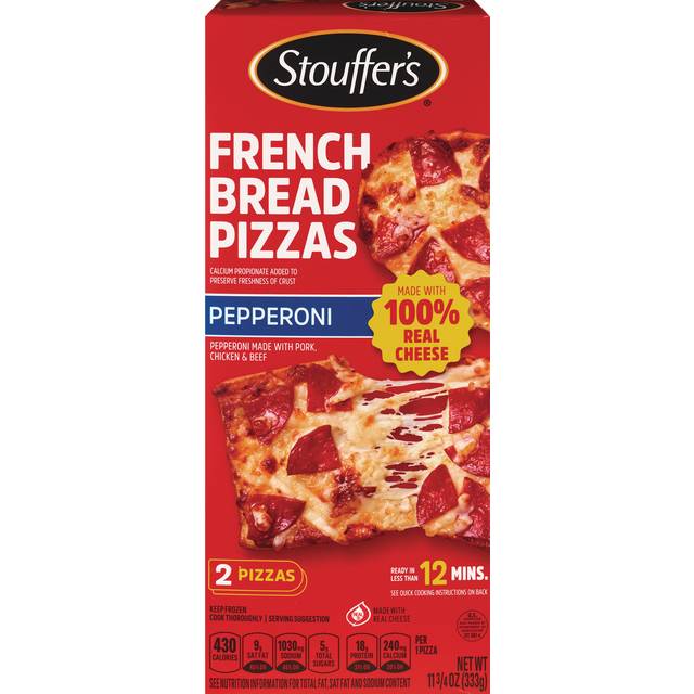 Stouffer's Frozen French Bread Pizza Pepperoni 2-Pack