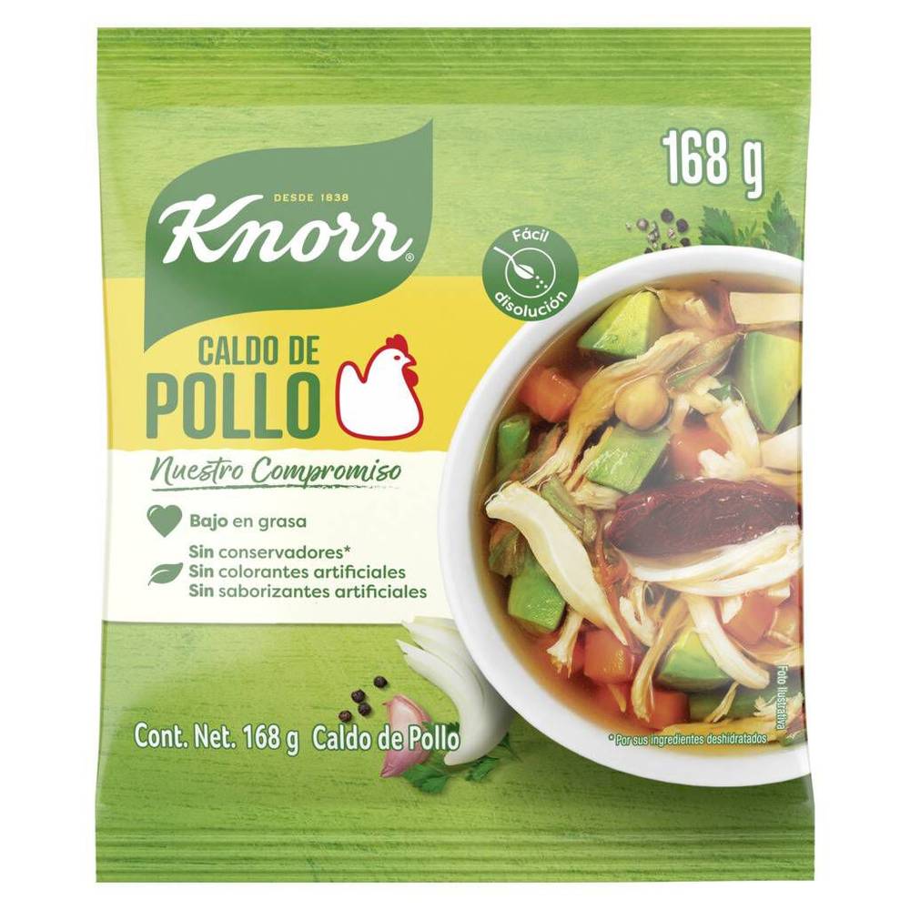 Knorr caldo sabor pollo (sobre 200 g)