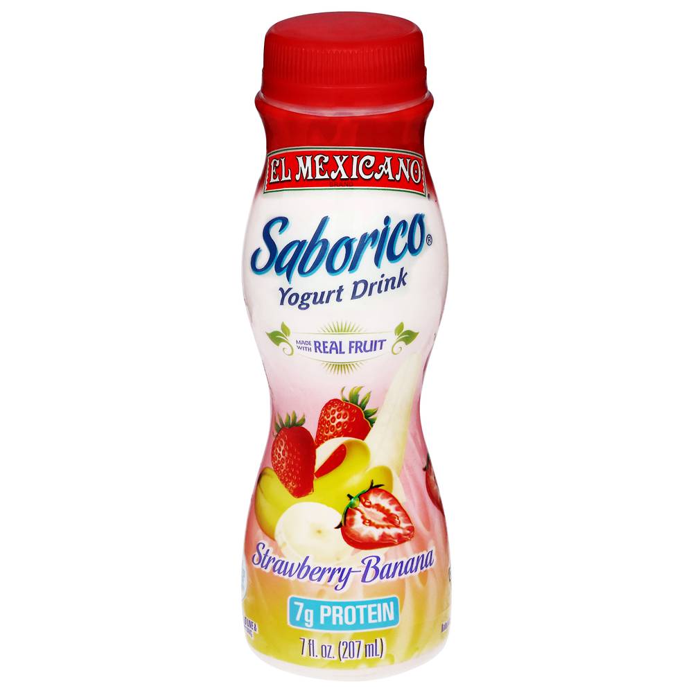 El Mexicano Strawberry Banana Drinkable Yogurt (7 fl oz)