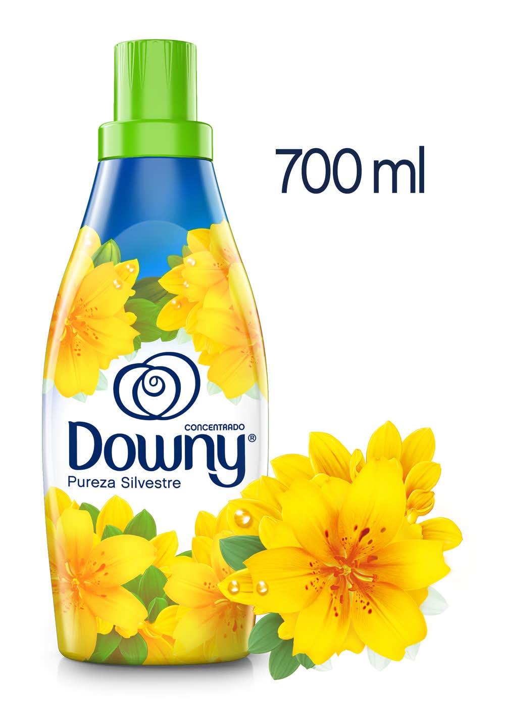Downy · Suavizante de tela concentrado pureza silvestre (0,7 kg)
