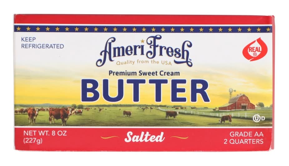 AmeriFresh Premium Salted Butter, 1-ct.