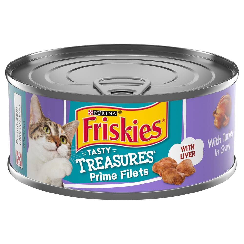 Friskies Cat Food With Turkey & Cheese in Gravy (5.5 oz)