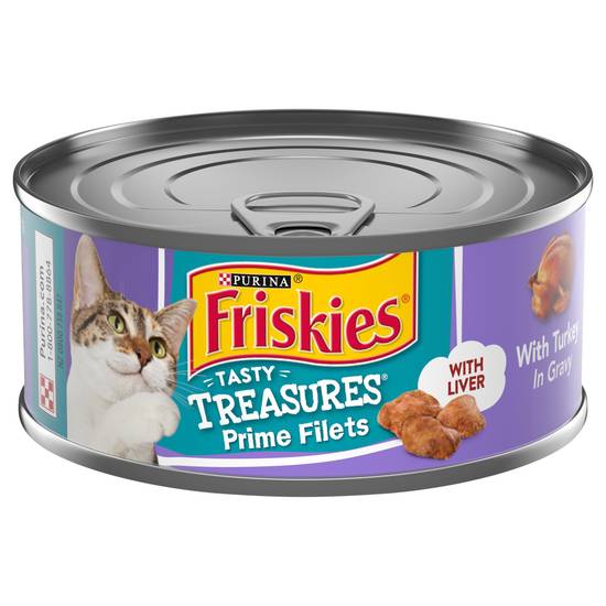 Friskies Cat Food With Turkey & Cheese in Gravy